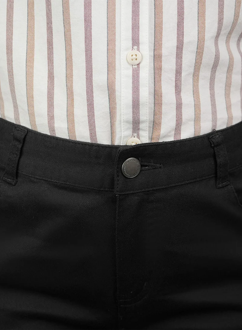 GIORDANO  Women’s Mid-Rise Slim Tapered Stretch Twill Pants for Women | Best Price UAE